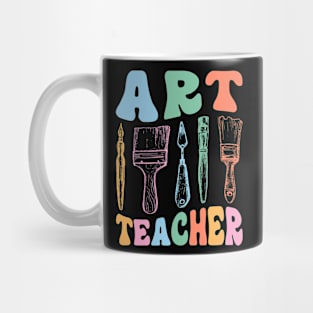 Art Teacher Retro Mug